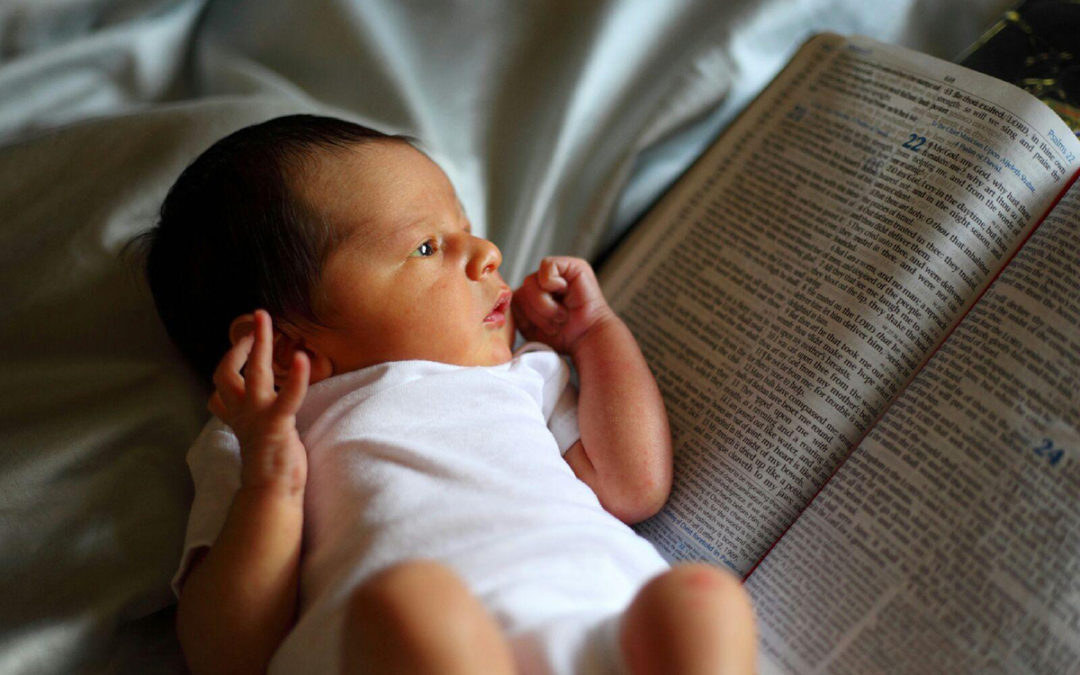 Baby With Bible